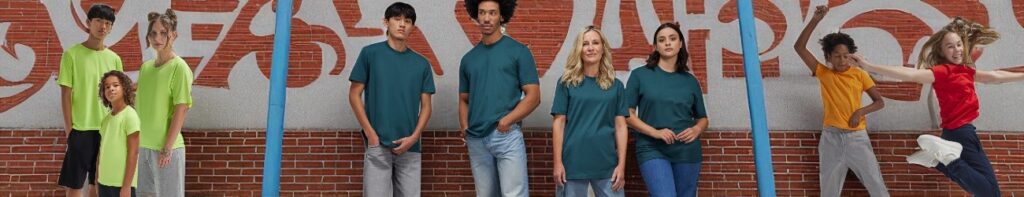 bannière t shirts pour chaque morphologie
