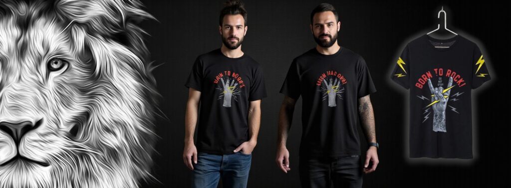 bannière tee shirt vision
