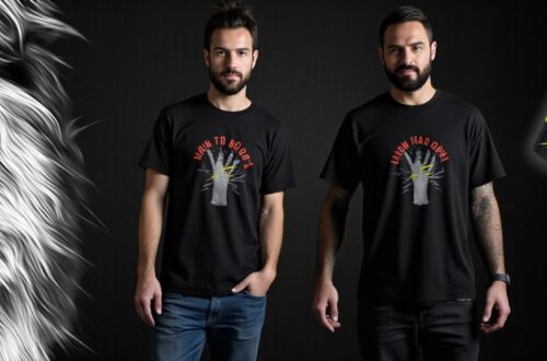 bannière tee shirt vision