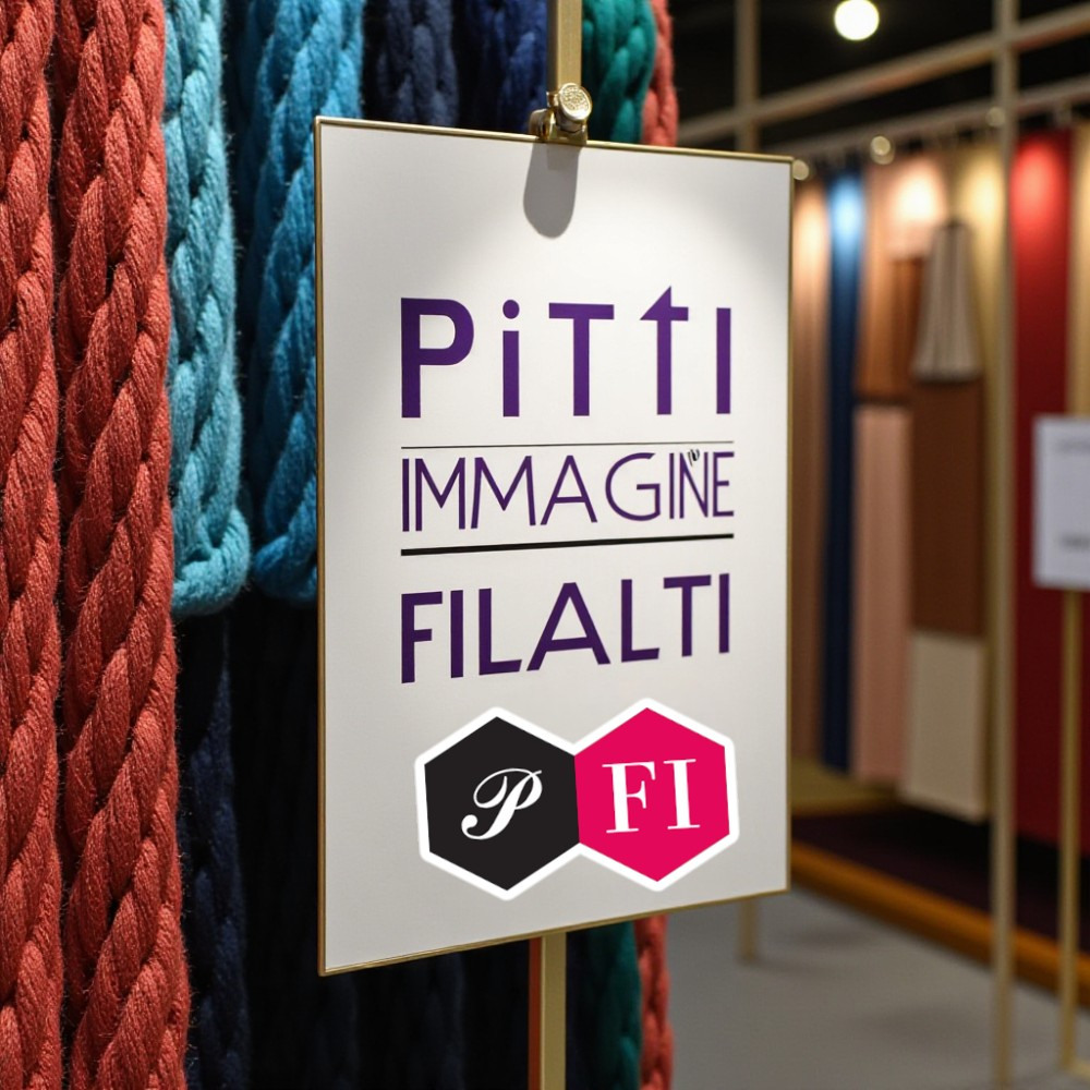 Photo officielle du salon Pitti Immagine Filati à la Fortezza da Basso, Florence
