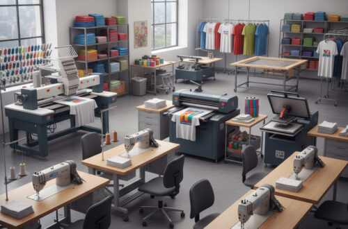 Machines atelier textile : choix des équipements pour un atelier de marquage