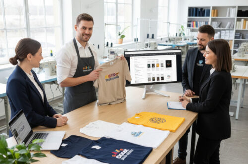 Stratégies pour trouver ses premiers clients en personnalisation textile