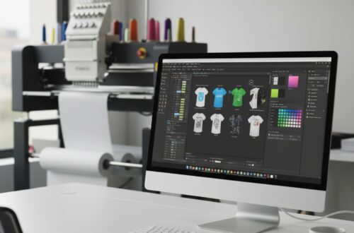 Logiciels marquages textiles pour broderie, flocage, sérigraphie et sublimation
