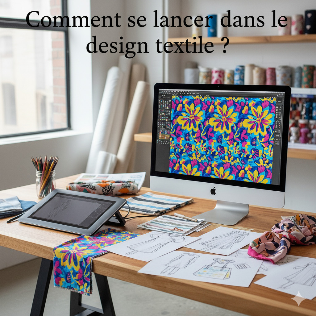 Comment se lancer dans le design textile ?